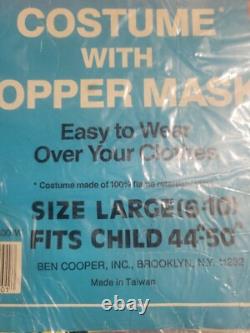 Costume de Pirate BEN COOPER pour Enfant Vintage, Neuf dans l'Emballage, Extrêmement Rare