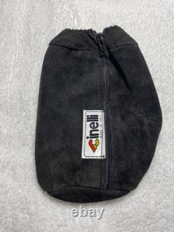 Couverture de Bidon en Cuir Noir Cinelli VIP NEUVE Extrêmement RARE