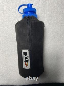 Couverture de Bidon en Cuir Noir Cinelli VIP NEUVE Extrêmement RARE
