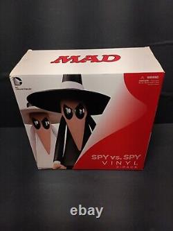 DC Comics MAD Magazine Spy vs Spy Vinyl 2 Pack Set (NIB) Extrêmement Rare