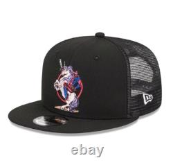 Deadpool Licorne Nouvelle Ère Exclu Trucker SnapBack Extrêmement Rare NWT