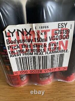 Déodorant Lynx Voodoo Édition Limitée Danse 1 X 150ML Extrêmement Rare 1999 Complet