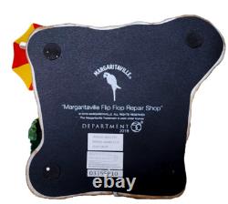 Dept 56 Margaritaville Atelier de Réparation de Tongs Illuminé Village Extrêmement Rare ! Neuf