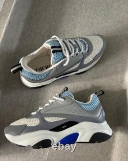 Dior B22 'Blanc Bleu' EU 43 UK 9 Neuf Extrêmement Rare