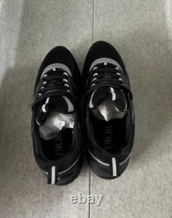Dior B22 'Noir Réfléchissant' EU 43 UK 9 Neuf Extrêmement Rare
