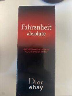 Dior Fahrenheit ABSOLUTE 50ml. Véritable trésor extrêmement rare et discontinué. Avec boîte.