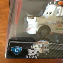 Disney Pixar Cars 2 #13 Taco Truck Mater Deluxe Bnip Extrêmement Rare