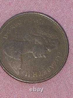 EXTREMEMENT RARE ET PRÉCIEUX ! Pièce de 2p 1971 2p New Pence. OBJET DE COLLECTION