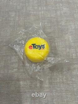 EXTRÊMEMENT RARE / NEUF / SCELLÉ Yo-yo promotionnel en plastique avec logo eToys.com