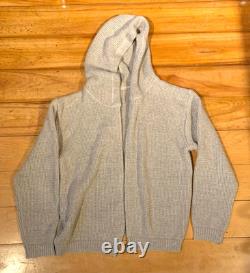 EXTREMEMENT RARE ! NOUVEAU Veste à capuche zippée Ecolution 100 % chanvre