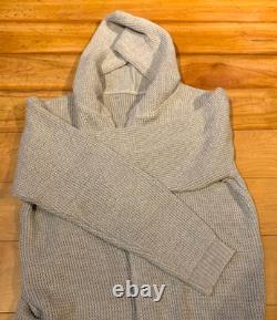 EXTREMEMENT RARE ! NOUVEAU Veste à capuche zippée Ecolution 100 % chanvre