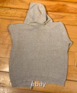 EXTREMEMENT RARE ! NOUVEAU Veste à capuche zippée Ecolution 100 % chanvre