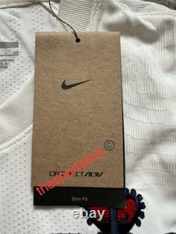 EXTREMEMENT RARE Nouveau T-shirt d’échauffement officiel Nike Angleterre 1872 150e anniversaire. S