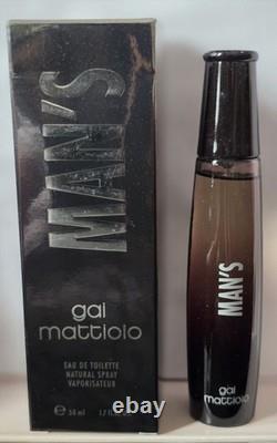 Eau de toilette spray Gal Mattiolo pour homme 50 ml, neuf, extrêmement rare et discontinué