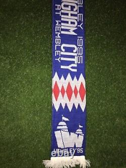 Écharpe Deadstock Auto Windscreens de Birmingham City 1995 NEUVE EXTREMEMENT RARE