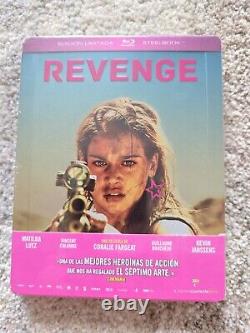 Édition limitée STEELBOOK Blu Ray de REVENGE - Édition espagnole extrêmement rare