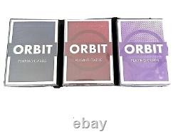 Ensemble de cartes à jouer Orbit V1 V2 V3 de Chris Brown - MARQUE EXTREMEMENT RARE NEUF SOUS BLISTER