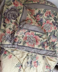 Ensemble de couvre-lit matelassé vintage Laura Ashley, extrêmement rare et tout neuf
