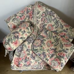 Ensemble de couvre-lit matelassé vintage Laura Ashley, extrêmement rare et tout neuf