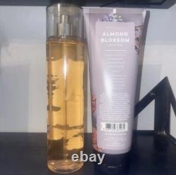 Ensemble de fleurs d'amandier Bath and Body Works tout neuf, discontinué, extrêmement rare au Royaume-Uni