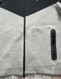 Ensemble de survêtement complet Nike Tech Fleece homme grande taille, gris et noir, nouvelle saison, extrêmement rare