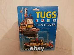 Ertl Tugs Tugboat 10 10 Cents Tug Boat Extrêmement Rare Nouveau Et Scellé
