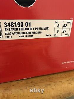 Extremely Rare 2008 Puma X Sneaker Freaker Blaze Of Glory Uk8