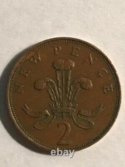 Extremely Rare! 2p 1971 2p New Pence Coin