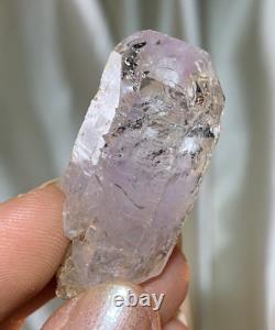 Extremely Rare Anhui Amethyst Galaxy Mist Phantom Terminated Quartz Crystal 11