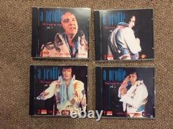 Extremely Rare Elvis CD Boxset'the King Sur Scène Vol. 2 Très Nouveaux