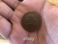 Extremely Rare New Pence 2p Coin 1971/1978/1981/1979 (very Bon Condition)
