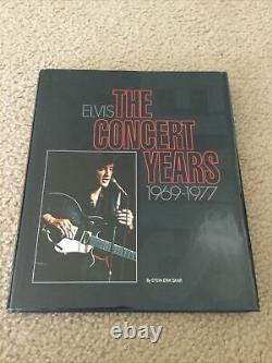 Extremely Rare-elvis Les Années De Concert 1969-1977 (hardcover) 100% Mint/new