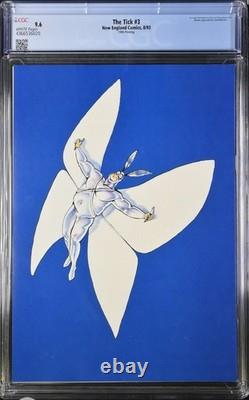 Extrêmement RARE, The Tick n°3 CGC 9.6 - 5e impression de bande dessinée (New England Comics NEC)