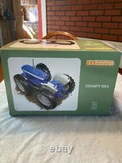 Extrêmement Rare 1/16 Comté 654 Tractor Ltd Uh2826 Boxed