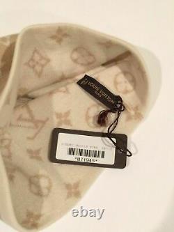 Extrêmement Rare 100% Authentique 2005 Vintage Louis Vuitton Beanie Hat Monogram