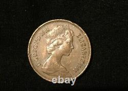 Extrêmement Rare 1981 2p New Pence Coin 1ère Production De New Pence Pas Deux Pence