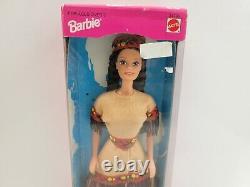 Extrêmement Rare 1999 Barbie Mattel Poupées Du Monde Amérindienne Américaine 64790 Nrfb