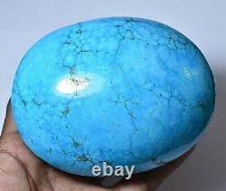 Extrêmement Rare 5340 Ct Bleu Naturel Huge Turquoise Museum Utiliser Gemstone Certified