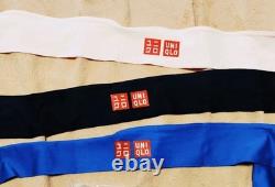 Extrêmement Rare ! Bandeau Bandana Logo Uniqlo Roger Federer