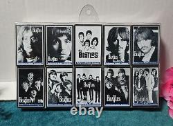 Extrêmement Rare Beatles 10-pack Boîtes d'Allumettes, Vintage Neuf Dans Boîte Hollywood Match Co