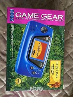 Extrêmement Rare Brand New Limited Edition Lion King Sega Game Gear