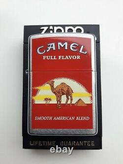Extrêmement Rare Camel Zippo Camel Red Full Flavor 2000 Proto-type. Nmib