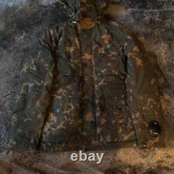 Extrêmement Rare Cp Company Camo 50 Fili Down 2 En 1 Coat (taille 50) Pristine