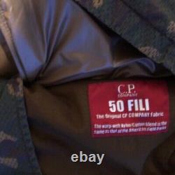 Extrêmement Rare Cp Company Camo 50 Fili Down 2 En 1 Coat (taille 50) Pristine