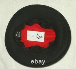 Extrêmement Rare Edition Limitée Disney X Gigi Burris M 90 Fedora New (nwt) Hat