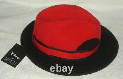 Extrêmement Rare Edition Limitée Disney X Gigi Burris M 90 Fedora New (nwt) Hat