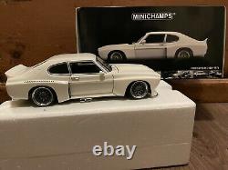 Extrêmement Rare Minichamps Ford Capri White Rs 3100 Nurburgring 118 Neuf