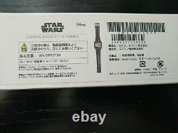 Extrêmement Rare New Boxed Seiko Epson Star Wars X Darth Vader Montre Numérique Mint