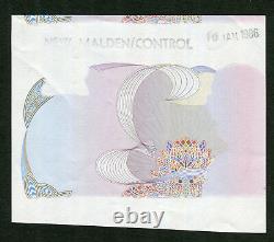 Extrêmement Rare Nouvelle-zélande Part De La Banque De Réserve Specimen De DIX Dollars 1985-1989
