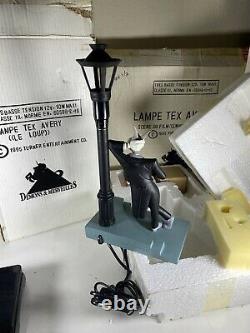Extrêmement Rare! Tex Avery Démons & Merveilles Figurine Table Lamp Statue Nos